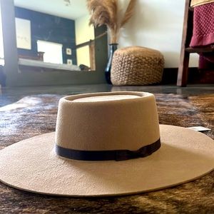 Shyanne Country Western Pecan Dress Hat